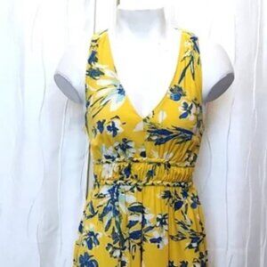 Japna Floral Maxi Razorback Sleeveless Dress